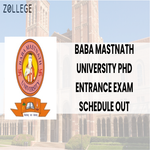 Baba Mastnath University PhD Entrance Exam Schedule Out